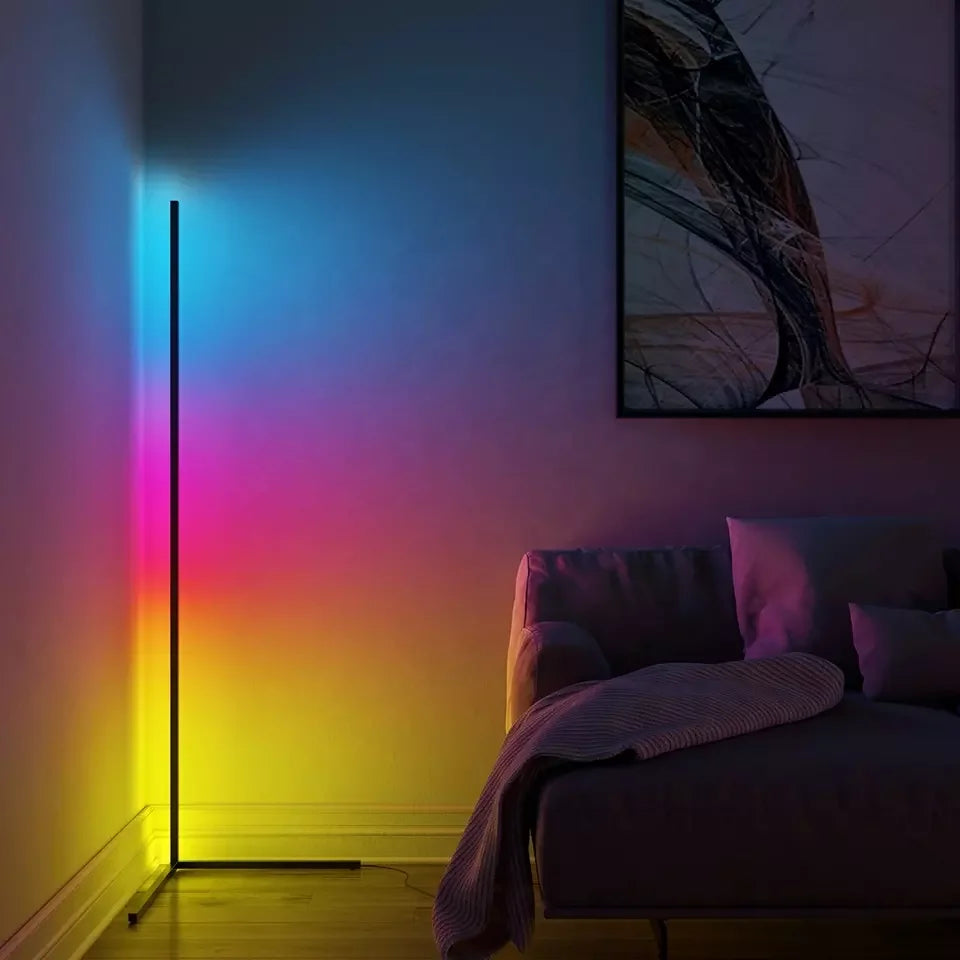 Smart RGB Dream Colour Floor Lamp. Free  Standing Mood Light with APP & Remote Control